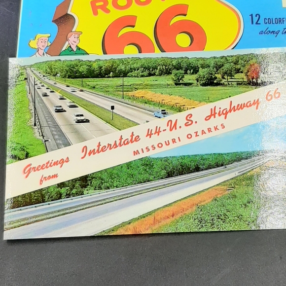 Vintage Lot of 12 Route 66 The Ozarks Post Cards Unused - Picture 8 of 14